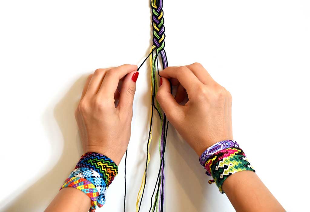 different types of string bracelets