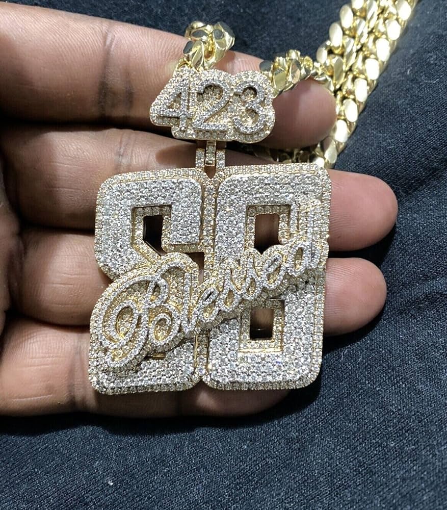 iced out pendants