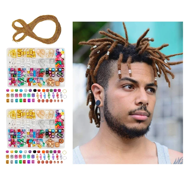 box braids with beads men