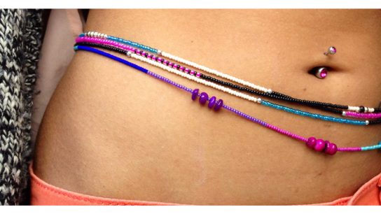 wear waist beads