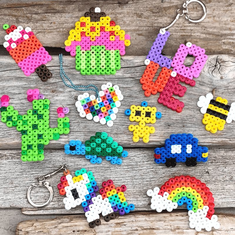 melt perler beads