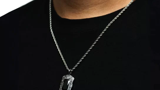 men's diamond pendant