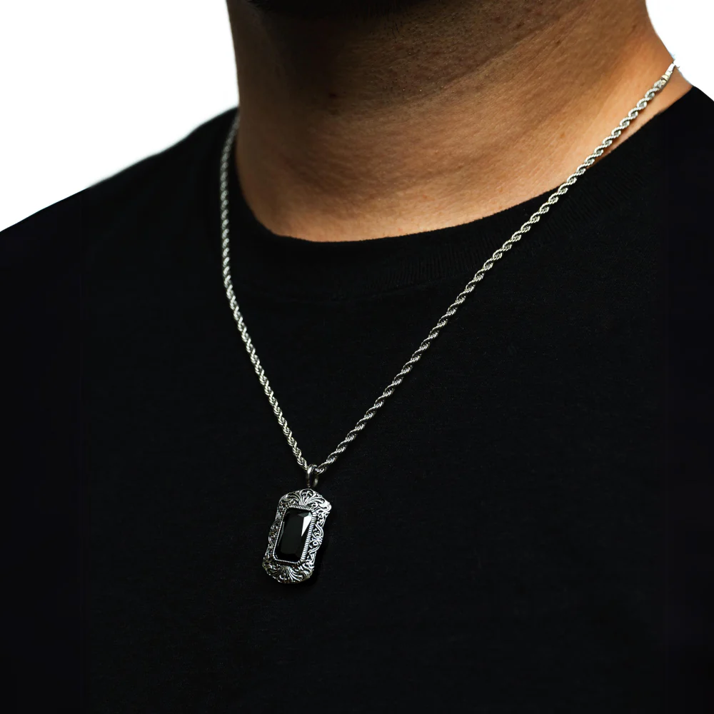 men's diamond pendant