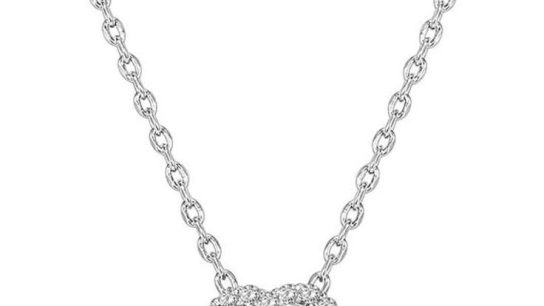 stylish diamond necklace