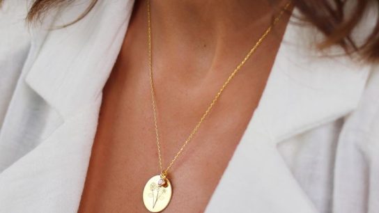 gold necklace