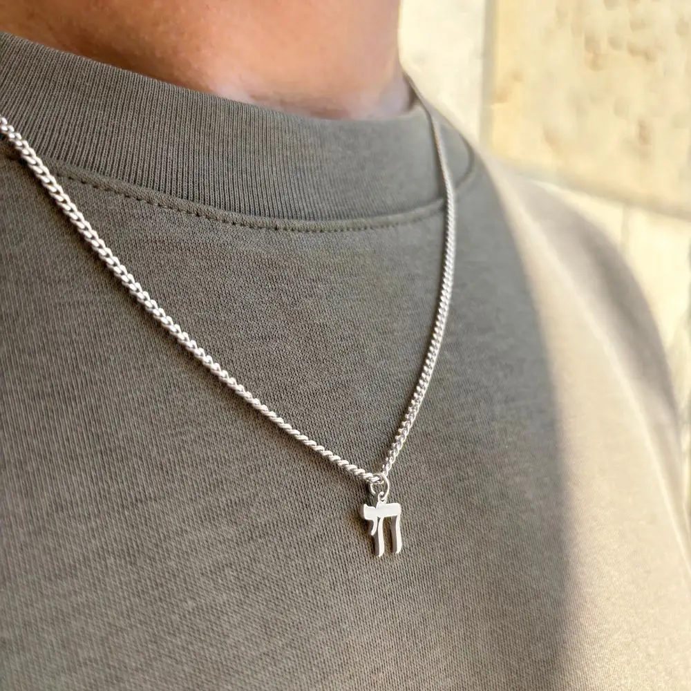 white gold pendant