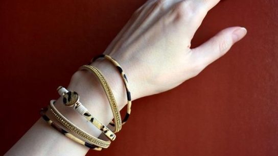 versatile leather bracelet