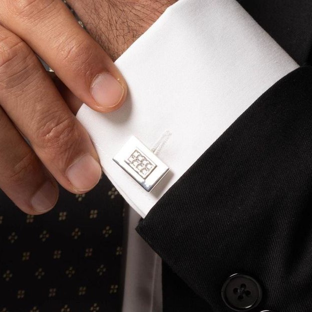 diamond cufflinks