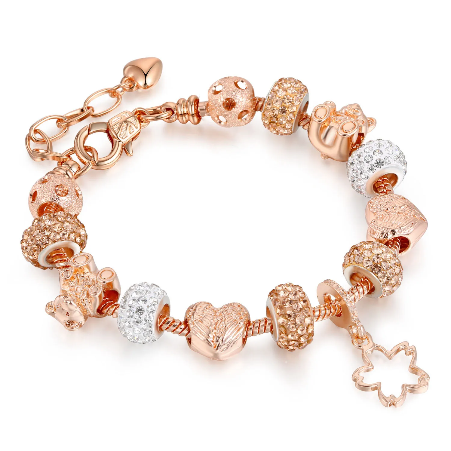 rose gold bracelets for women