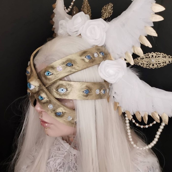 biblically accurate angel headpiece