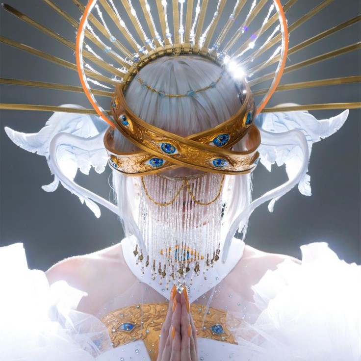 biblically accurate angel headpiece
